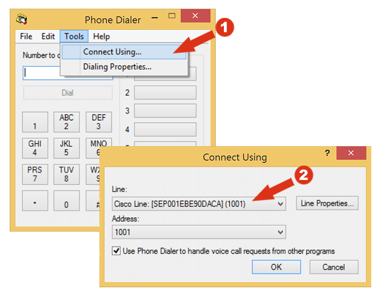 Verify TAPI configuration