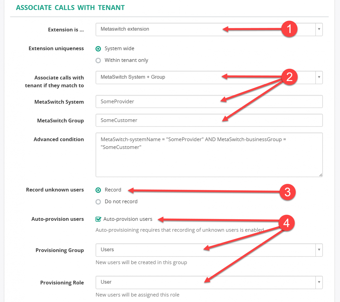 Associate Calls With Tenant