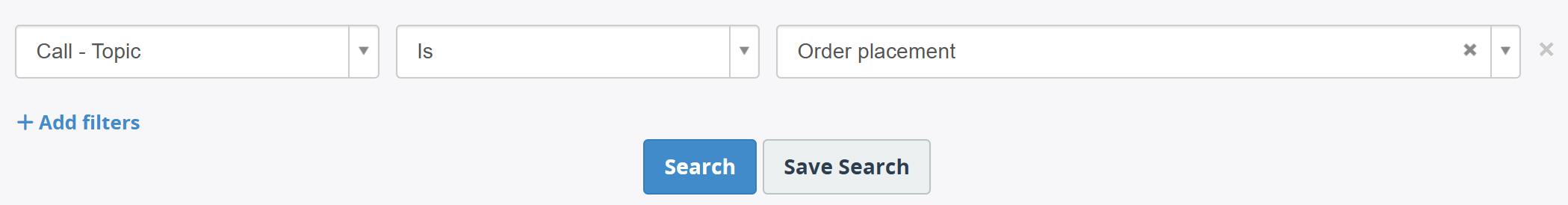 Topics in Search