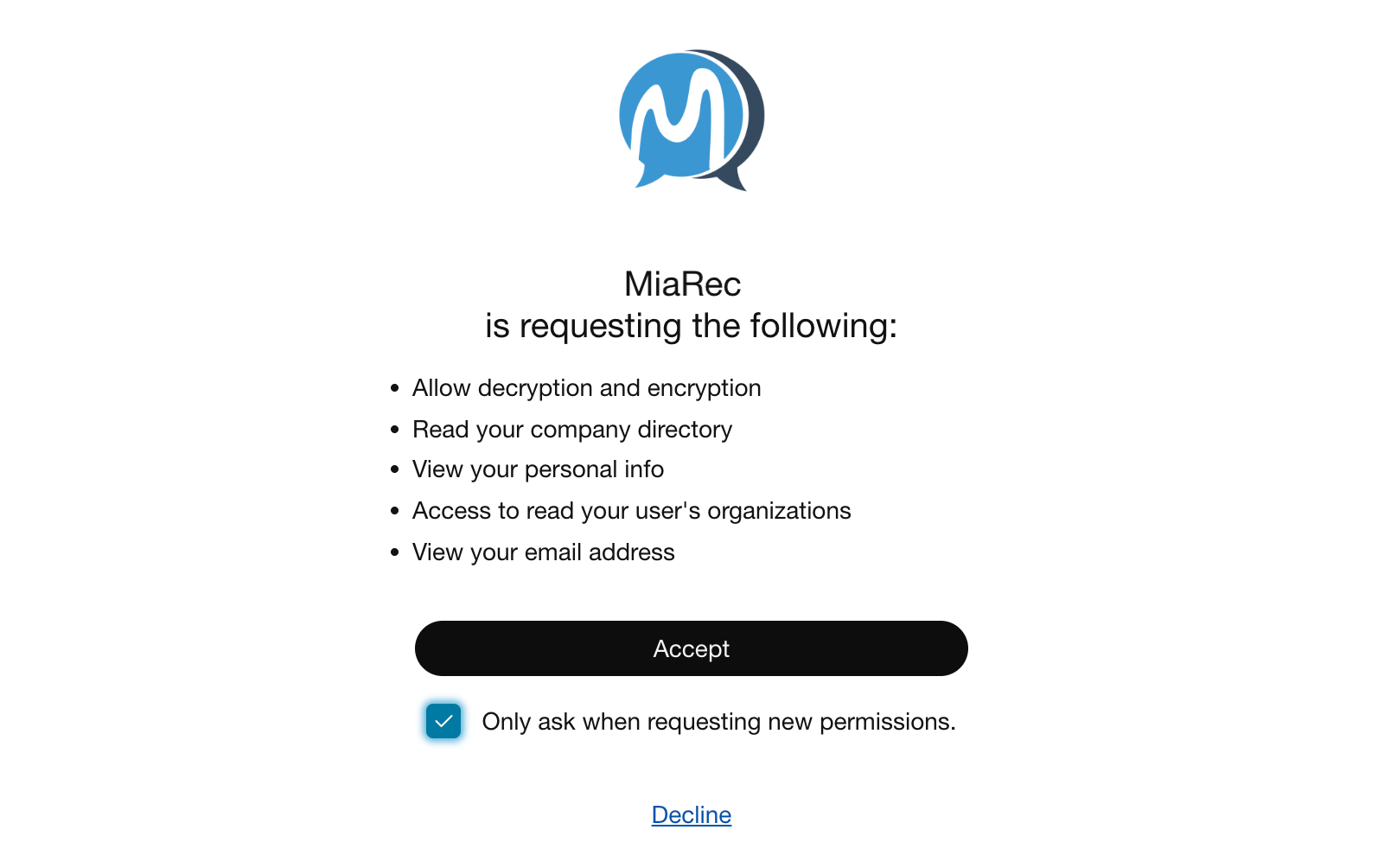 MiaRec - Add Webex Integration